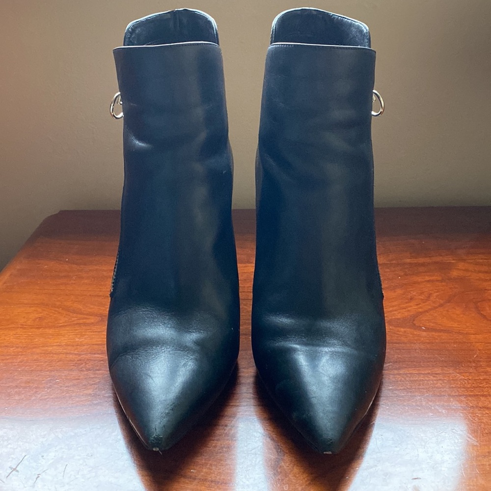 SALE🎈Leather Chucky Heel Boots - Picture 5 of 14
